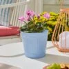 Small Bright Metal Bucket Plant Pot 2 Small Bright Metal Bucket Plant Pot -Home Luxe Studio 30926677