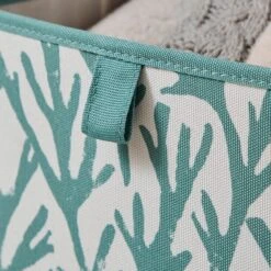 Set Of 2 Coastal Coral Storage Cubes 11 Set Of 2 Coastal Coral Storage Cubes -Home Luxe Studio 30926823 alt01