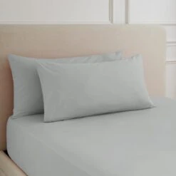 Hotel 230 Thread Count Percale Large Standard Pillowcase Pair 17 Hotel 230 Thread Count Percale Large Standard Pillowcase Pair -Home Luxe Studio 30927007