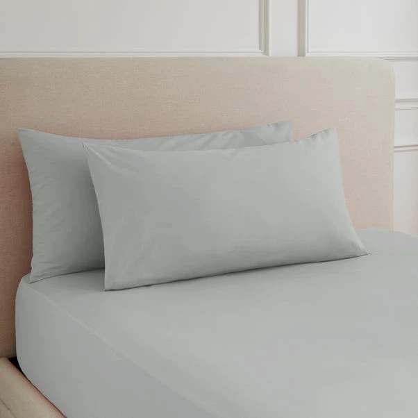 Hotel 230 Thread Count Percale Large Standard Pillowcase Pair 9 Hotel 230 Thread Count Percale Large Standard Pillowcase Pair - Image 7