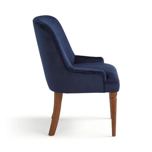 Beatrice Dining Chair, Luxe Navy Velvet 8 Beatrice Dining Chair, Luxe Navy Velvet - Image 6