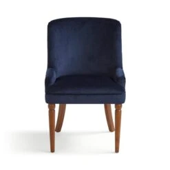 Beatrice Dining Chair, Luxe Navy Velvet 16 Beatrice Dining Chair, Luxe Navy Velvet -Home Luxe Studio 30927138 alt06