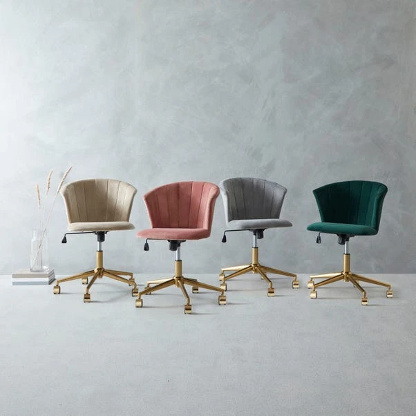 Kendall Velvet Office Chair 15 Kendall Velvet Office Chair - Image 13