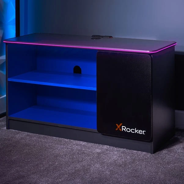 X Rocker Carbon Tek TV Media Cabinet With Neo Fibre LED For TVs Up To 42" 8 X Rocker Carbon Tek TV Media Cabinet With Neo Fibre LED For TVs Up To 42" - Image 6