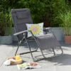 Amsterdam Charcoal Lounger -Home Luxe Studio 30927246