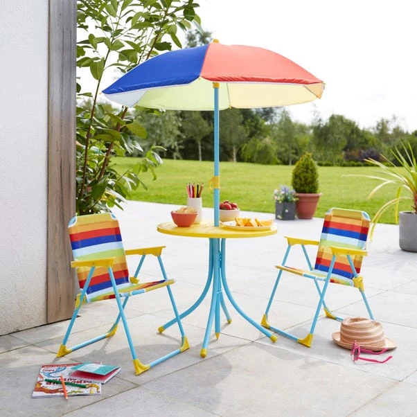 Children's Rainbow Patio Set 3 Children's Rainbow Patio Set