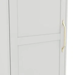 Austen Single Wardrobe, White -Home Luxe Studio 30927308 alt05