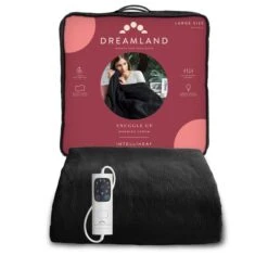 Dreamland IntelliHeat Velvet Plush Heated Throw 14 Dreamland IntelliHeat Velvet Plush Heated Throw -Home Luxe Studio 30927354 alt03