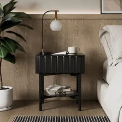 Alita 1 Drawer Bedside Table