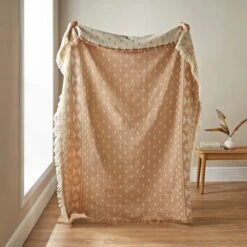 Matelasse Ikat Cotton Throw 17 Matelasse Ikat Cotton Throw -Home Luxe Studio 30927470 alt03