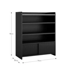 Georgi Low Bookcase -Home Luxe Studio 30927489 alt09
