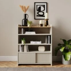 Georgi Low Bookcase -Home Luxe Studio 30927495