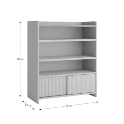 Georgi Low Bookcase -Home Luxe Studio 30927495 alt09