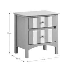 Beatrice Wide 2 Drawer Bedside Table 22 Beatrice Wide 2 Drawer Bedside Table -Home Luxe Studio 30927512 alt09