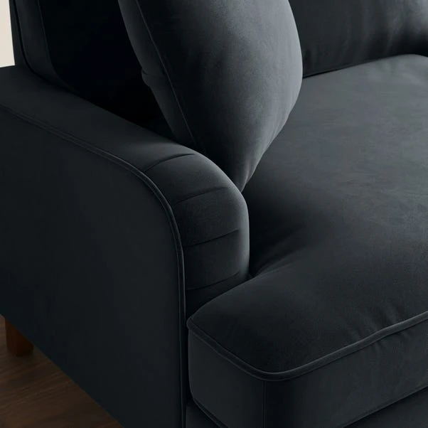 Beatrice Matte Velvet 3 Seater Double Sofa Bed 6 Beatrice Matte Velvet 3 Seater Double Sofa Bed - Image 4