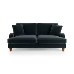 Beatrice Matte Velvet 3 Seater Double Sofa Bed 28 Beatrice Matte Velvet 3 Seater Double Sofa Bed -Home Luxe Studio 30927532 alt06