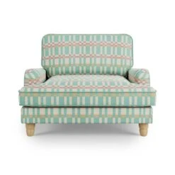 Beatrice Checkerboard Woven Stripe Snuggle Chair 16 Beatrice Checkerboard Woven Stripe Snuggle Chair -Home Luxe Studio 30927539 alt07