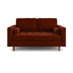 Zoe Casual Sit Velvet 2 Seater Sofa 36 Zoe Casual Sit Velvet 2 Seater Sofa -Home Luxe Studio 30927541 alt07