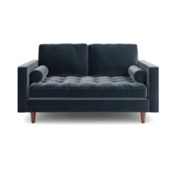 Zoe Casual Sit Velvet 2 Seater Sofa 27 Zoe Casual Sit Velvet 2 Seater Sofa -Home Luxe Studio 30927551 alt07