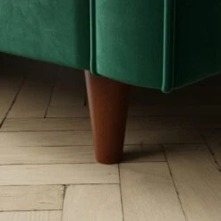 Zoe Plain Velvet 2 Seater Sofa -Home Luxe Studio 30927565 alt03