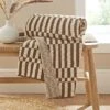 Rectangle Checkerboard Knit Throw 130cm X 180cm 2 Rectangle Checkerboard Knit Throw 130cm X 180cm -Home Luxe Studio 30927635