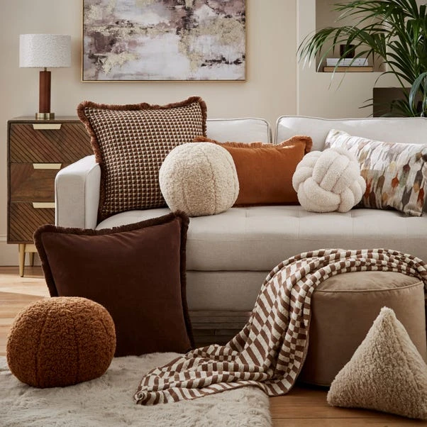 Rectangle Checkerboard Knit Throw 130cm X 180cm 7 Rectangle Checkerboard Knit Throw 130cm X 180cm - Image 5