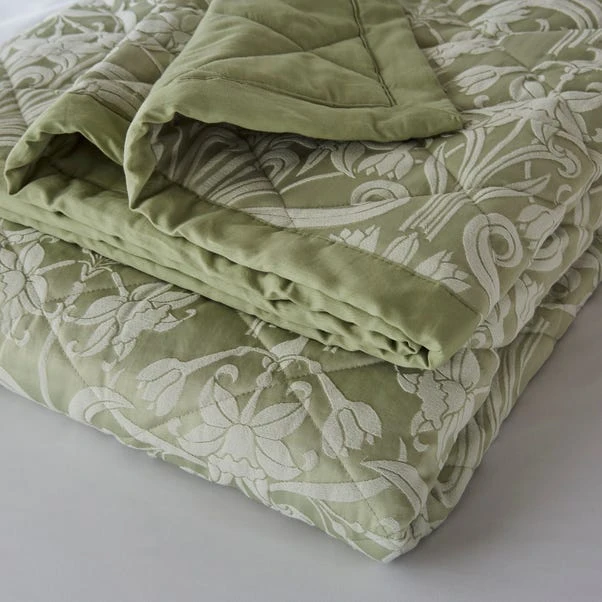 Dorma Fuchsia Bells Bedspread 4 Dorma Fuchsia Bells Bedspread - Image 2