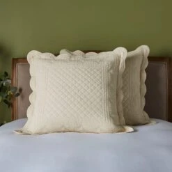 Dorma Soft Scalloped Pillowsham 12 Dorma Soft Scalloped Pillowsham -Home Luxe Studio 30927667