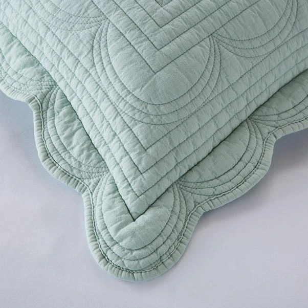 Dorma Soft Scalloped Pillowsham 6 Dorma Soft Scalloped Pillowsham - Image 4