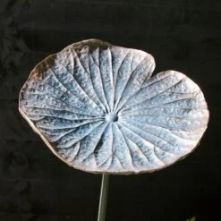 Indoor Outdoor Resin Lilypad Stake 12 Indoor Outdoor Resin Lilypad Stake -Home Luxe Studio 30927969 alt01