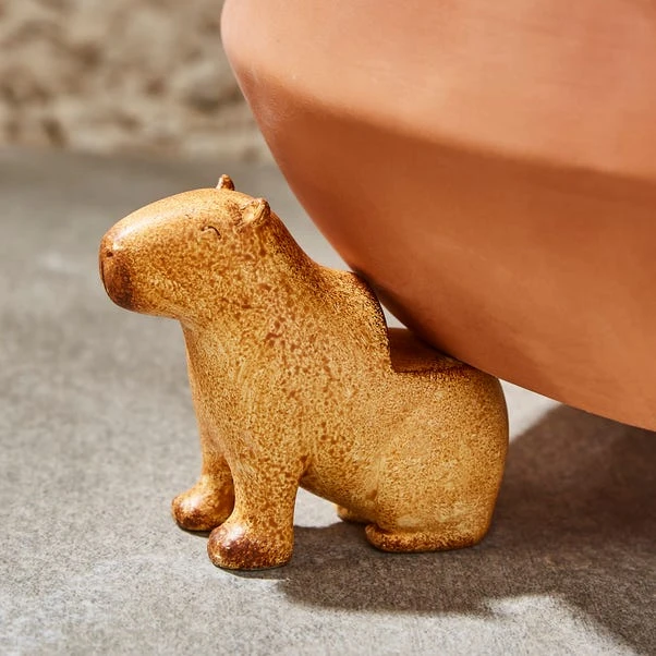 Single Resin Capybara Pot Feet 3 Single Resin Capybara Pot Feet