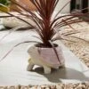 Resin Tortoise Plant Pot -Home Luxe Studio 30927977