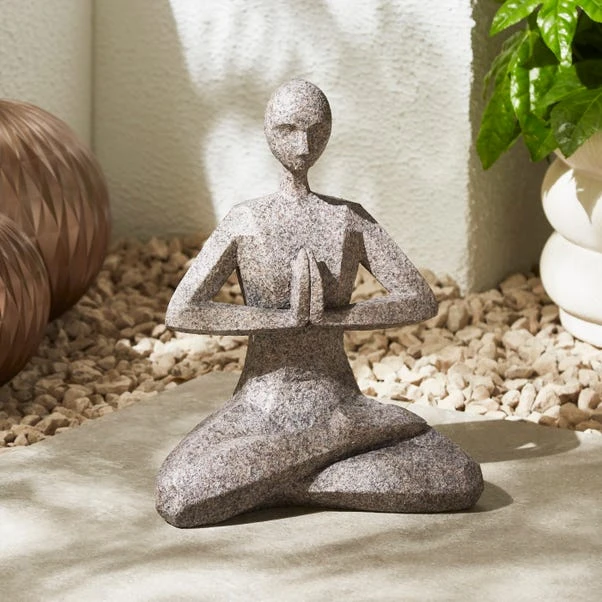 Yoga Posed Indoor Outdoor Ornament 3 Yoga Posed Indoor Outdoor Ornament