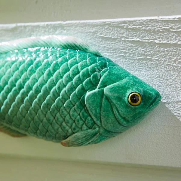Green Fish Wall Decor 4 Green Fish Wall Decor - Image 2