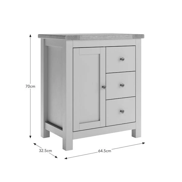 Olney 3 Drawer Bathroom Cabinet 9 Olney 3 Drawer Bathroom Cabinet - Image 7