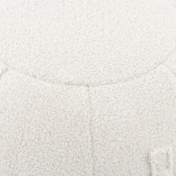Adella Sherpa Ivory Ball Pouffe 10 Adella Sherpa Ivory Ball Pouffe -Home Luxe Studio 30928194 alt02