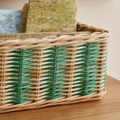 Woven Rattan Tray 18 Woven Rattan Tray -Home Luxe Studio 30928216 alt01