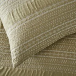 Alara Jaquard 100% Cotton Duvet Cover And Pillowcase Set 32 Alara Jaquard 100% Cotton Duvet Cover And Pillowcase Set -Home Luxe Studio 30928295 alt05