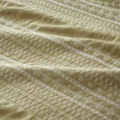 Alara Jaquard 100% Cotton Duvet Cover And Pillowcase Set 25 Alara Jaquard 100% Cotton Duvet Cover And Pillowcase Set -Home Luxe Studio 30928307 alt04