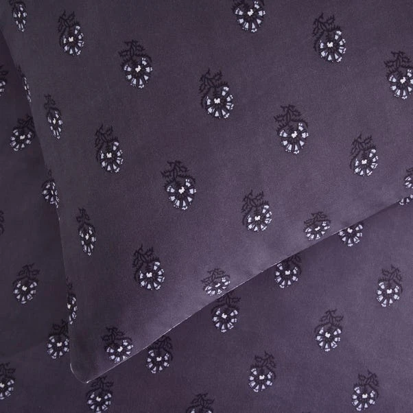 Ashwin Floral Blockprint Duvet Cover And Pillowcase Set 20 Ashwin Floral Blockprint Duvet Cover And Pillowcase Set - Image 18