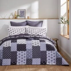 Ashwin Floral Blockprint Duvet Cover And Pillowcase Set 41 Ashwin Floral Blockprint Duvet Cover And Pillowcase Set -Home Luxe Studio 30928342 alt09