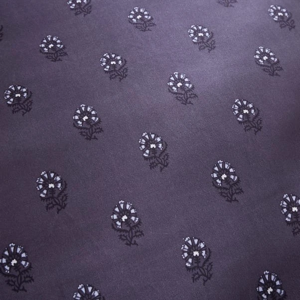 Ashwin Floral Blockprint Duvet Cover And Pillowcase Set 8 Ashwin Floral Blockprint Duvet Cover And Pillowcase Set - Image 6