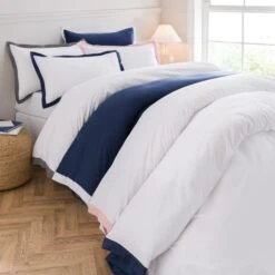 Adair Oxford Edge Duvet Cover & Pillowcase Set -Home Luxe Studio 30928463 alt07