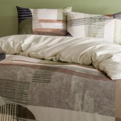 Lukas Geometric Cotton Duvet Cover & Pillowcase Set 33 Lukas Geometric Cotton Duvet Cover & Pillowcase Set -Home Luxe Studio 30928471 alt01