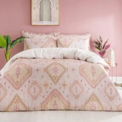 Java Ikat Cotton Duvet Cover & Pillowcase Set 28 Java Ikat Cotton Duvet Cover & Pillowcase Set -Home Luxe Studio 30928516