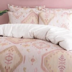 Java Ikat Cotton Duvet Cover & Pillowcase Set 24 Java Ikat Cotton Duvet Cover & Pillowcase Set -Home Luxe Studio 30928535 alt03