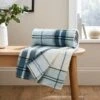 Printed Check Fleece Throw 1 Printed Check Fleece Throw -Home Luxe Studio 30928609