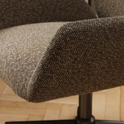 Ginny Boucle Swivel Office Chair -Home Luxe Studio 30928669 alt02