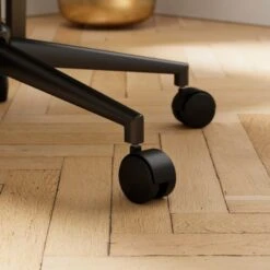 Ginny Boucle Swivel Office Chair -Home Luxe Studio 30928669 alt04