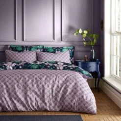 Nouveau Iris Duvet Cover And Pillowcase Set 40 Nouveau Iris Duvet Cover And Pillowcase Set -Home Luxe Studio 30929120 alt02